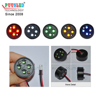 Module LED numérique étanche de petite taille 32 mm, module LED point pour signalisation numérique