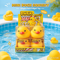 Jouet Squishy Canard Jaune Géant, Doux, à Remontée Lente, Anti-stress, Canard de Dessin Animé, Poupée Kawaii, pour Fête d'Anniversaire d'Enfants