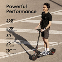 Trottinette électrique pour adultes, moteur sans balais 650W, pliable, batterie 36V, 25 km/h, portable pour le rangement et le transport