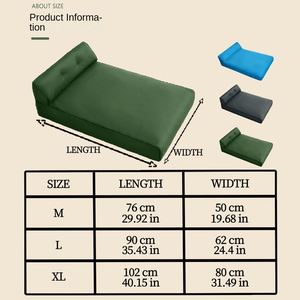 Cama para Mascotas Impermeable y Lavable para Perros y Gatos con Propiedades Antiestáticas, Diseño Grueso, Cómodo para Dormir, Uso en Exteriores - Product Image 4