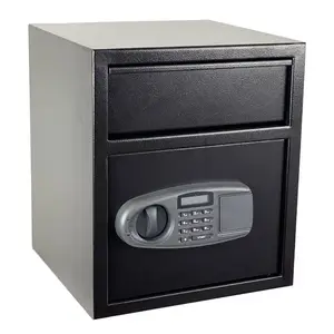 Kỹ thuật số bên ngoài hộp pin khách sạn nhà Ngân Hàng Mã tiền gói bưu kiện an toàn tiền mặt Vault an toàn Thả An toàn hộp với một thả Vault