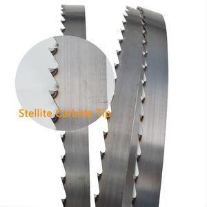 Lame de scie à ruban de qualité industrielle pour la menuiserie, personnalisable avec pointe en Stellite et options de taille - Prise en charge OEM - Product Image 4