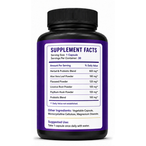 Offre Spéciale : Capsules Détox Nettoyantes pour le Côlon en 15 Jours – Biologiques, Véganes, Faible Teneur en Sucre, 30 Capsules, Sans Gluten – Soutien Immunitaire et Santé Intestinale pour Adultes - Product Image 6