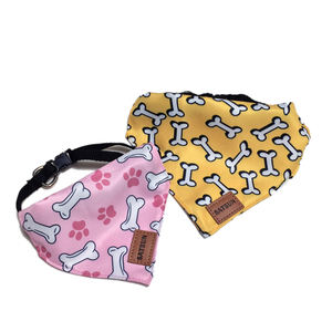 कस्टम सबलिमिनेशन मुद्रित पर्यावरण के अनुकूल रंग ठोस त्रिकोण रिक्त पालतू बन्दा छोटे कुत्ते के स्कार्फ शीतलन ग्रीष्मकालीन - Product Image 5