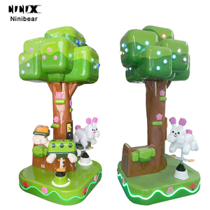 Công viên giải trí thiết bị <span class=keywords><strong>3</strong></span> người <span class=keywords><strong>Carousel</strong></span> ngựa âm nhạc boxcarousel đi xe cho trẻ em đồng tiền hoạt động Kiddie đi xe máy trò chơi - Product Image 2