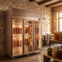 Armoire de séchage à air commerciale pour canards rôtis / Vitrine réfrigérée pour canards / Armoire de conservation de la peau de canard