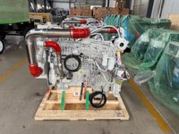 Moteur diesel de propulsion marine CUMS 6LTAA8.9-M 250KW 335HP, moteur robuste pour bateau de pêche, remorqueur, navire commercial