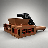 Presse à balles hydraulique personnalisée pour métaux, équipement de compactage de ferraille haute densité pour l'industrie du recyclage des métaux