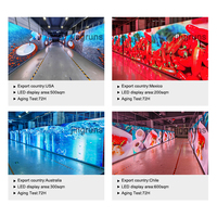 P2 P3 P3.91 P4 Location Extérieure Écran LED Affichage Vidéo Panneau Mural Extérieur Intérieur Écran LED Affichage pour Événements
