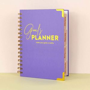Custom Print Logo 2025 <b>A5</b> Spiral Hardcover 369 Pages Goal Life <b>Diary</b> Planner Notebook Gift Box - Product Image 2