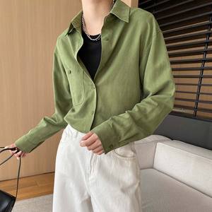 Camicia Casual a maniche lunghe con bottone autunnale in <span class=keywords><strong>viscosa</strong></span> da <span class=keywords><strong>donna</strong></span> - Product Image 6