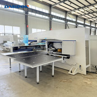 Prensa Punzonadora de Torreta Servoaccionada de Alta Eficiencia con 42 Estaciones, Equipo Automático CNC para Punzonado de Chapa Metálica, Formación de Placas Metálicas