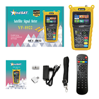 Findsat MINI 2.4 inci DVB-S/S2 Pencari Sinyal Satelit Digital Mendukung Pemutaran Video Analisis Spektrum VF-8922 Satfinder