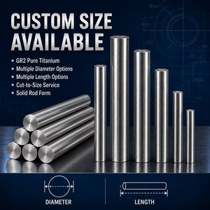 Barre en titane pur de qualité industrielle Gr2, laminée à chaud et recuite, pour la fabrication d'équipements chimiques et de quincaillerie marine - Product Image 2
