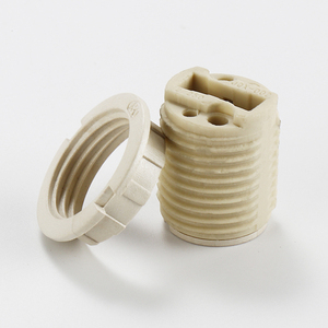 Porcelana <span class=keywords><strong>G9</strong></span> Soporte roscado Portalámparas Temperatura Portalámparas Tapa - Product Image 2