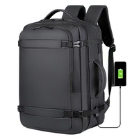 Sac à dos pour ordinateur portable de haute qualité, approuvé par les compagnies aériennes, grande capacité, multifonctionnel, imperméable, sac à dos de voyage élégant et tendance