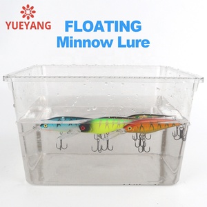Yueyang 10G/111mm dài lưỡi tấm nổi Minnow hardbait Mồi Nhân Tạo mồi Mồi Câu Cá bán buôn - Product Image 4