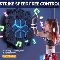 Machine d'entraînement de boxe intelligente avec matériau ABS et option de fixation murale, trois niveaux de vitesse pour la remise en forme et l'utilisation à domicile