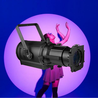 Haute qualité LED Fresnel 300w théâtre lumières LED LEKO profil Spot lumière RGBW 4in1Stage éclairage