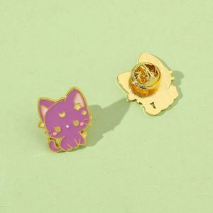 재고 빠른 배달 금속 마그네틱 배지 사용자 정의 로고 브로치 핀 사우디 아라비아 UAE 오만 바레인 국가의 날 옷깃 Pin-E42 - Product Image 4