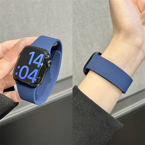 Pulsera Lychee Banda magnética de silicona para <span class=keywords><strong>Apple</strong></span> <span class=keywords><strong>Watch</strong></span> <span class=keywords><strong>Correa</strong></span> Sport <span class=keywords><strong>Correa</strong></span> para IWatch 11 10 9 8 7 6 5 - Product Image 4