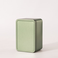 Emballage pour biscuits 120*80*65mm, boîte rectangulaire en métal pour tiramisu matcha, biscuits croustillants, barres Niuniu, boîte cadeau, emballage personnalisé