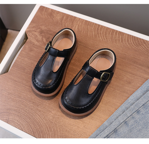 Zapatos de Cuero para Bebés y Niños Pequeños, Zapatos de Vestir con Hebilla en T para Niñas, Nuevos Zapatos Transpirables de Cuero Suave Personalizados - Product Image 2
