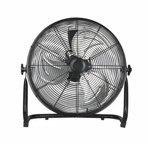 60W 3 Speed Settings Rotation Adjustment Metal Indoor Portable Freestanding Ventilation Electric Desk Table Stand Fan