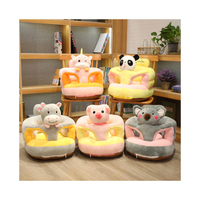Sofá de felpa hecho a medida de colores para bebé, soporte para asiento de aprendizaje, silla de bebé, asiento de bebé