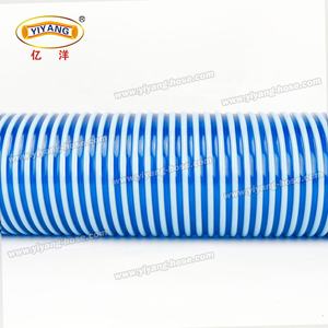 مصنع في الصين 3 4 6 8 بوصة 6 متر 12 متر طول أزرق PVC من أجل ري إندونيسيا مضخة مياه ثقيلة - Product Image 1