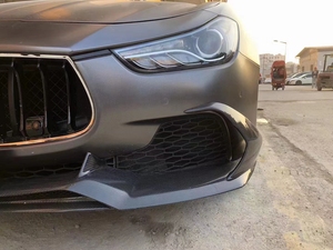 ชุดแต่งคุณภาพสูง Runde สำหรับ Maserati Ghibli อัพเกรดสไตล์ <span class=keywords><strong>PK</strong></span> คาร์บอนไฟเบอร์ ชุดแต่งรอบคัน ประกอบด้วย สเกิร์ตหน้า สเกิร์ตข้าง และดิฟฟิวเซอร์หลัง - Product Image 4