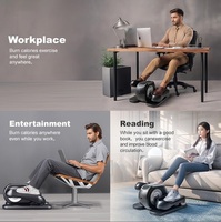 Elliptique de bureau OEM, appareil d'exercice des jambes, télécommande, 12 vitesses réglables, entraînement elliptique silencieux