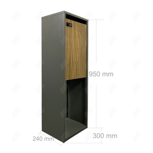 Staande Bolt Mount Pakket Drop Box Met Digitale Lock