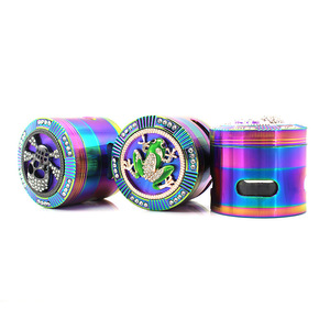 Personalised Custom Logo <strong>Smoke</strong> Wholesale Premium Animal Design 4 Piece Tobacco Grinder New Arrival 63mm 2.5''Grinder <strong>Herbal</strong> - Product Image 6