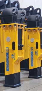 Para SB43: Nuevo martillo hidráulico tipo caja esencial para minería, con cincel, motor, bomba y rodamientos, para 6-9 toneladas, 375 kg - Product Image 4