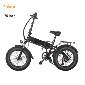 Bicicleta eléctrica plegable de 20 pulgadas, llanta ancha, de ciudad, barata, venta al por mayor, china - Product Image 1