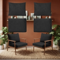 Taie d'oreiller en satin 100 % polyester style hôtel de luxe, couleur unie, résistante aux plis, lavable en machine, housses de coussin