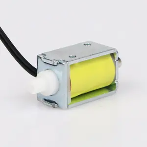 AJK-F0509 Mini normalde kapalı hava Solenoid vanalar DC 3V elektrik pili işletilen