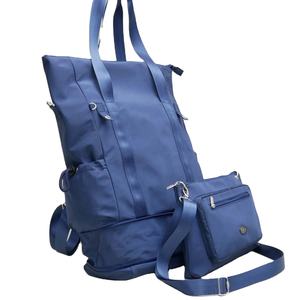 Custom Full Color Hot Selling Light Weight Computer Inter Layer Plain Twill Casual & Sporty Unisex <b>Backpack</b> Cross Bag - Product Image 1