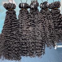 DiLuxe BR Extensions de cheveux naturels ondulés de haute qualité, prix de gros