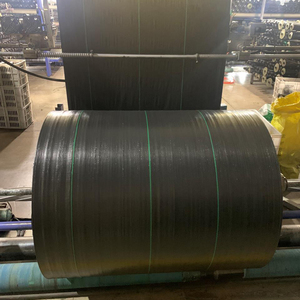 Film <span class=keywords><strong>de</strong></span> <span class=keywords><strong>paillage</strong></span> anti-mauvaises herbes en PP tissé sur mesure, en rouleau, pour fournitures <span class=keywords><strong>de</strong></span> jardinage - Product Image 2