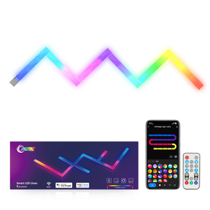 CL Lighting E-commerce Supplier Custom Logo Smart Rgb Magic Color Gaming <strong>Led</strong> <strong>Lights</strong> for Gaming Room Decoration - Product Image 1