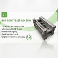 Tour manuel robuste CW6163B, portée de 630 mm, alésage de broche de 105 mm, tour horizontal de précision pour le travail des métaux