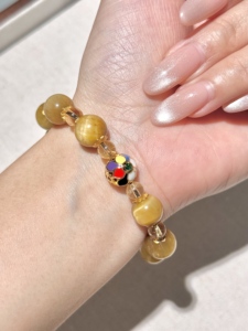 UM Jewelry Copper Fashionable and Delicate <b>Beaded</b> <b>Bracelet</b> For Unisex Daily Wear and Gift - Product Image 2