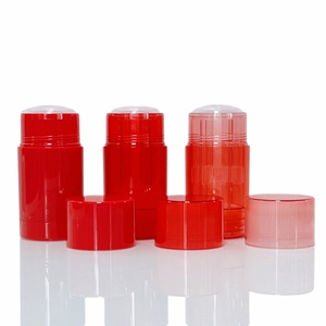 50ml/75ml (1.7/2.5 Oz) Air Tight Package <b>Empty</b> Yellow pink Blue Red Recycle <b>Plastic</b> Twist up Deodorant Stick Container - Product Image 3