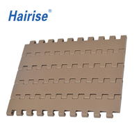 Chaînes modulaires robustes Hairise, série Har1600, courroie modulaire à dessus plat pour ligne de distribution de boissons