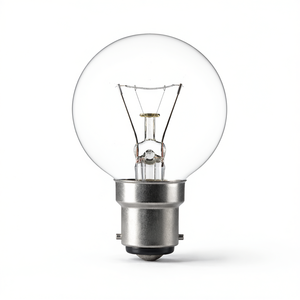 Lampadina a incandescenza Esfrica 25W 230V B22, globo in vetro trasparente - Product Image 2