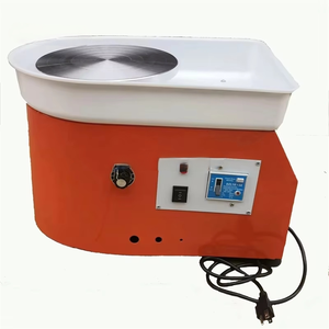 Tourne-pied de potier électrique de table, diamètre 350 mm, avec pédale, garantie 1 an, 220V - Product Image 1