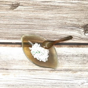 Tazón de cuerno hecho a mano, cuchara, técnica pulida, ideal para servir aperitivos, salsas, postres, acabado liso, comedor orgánico esencial - Product Image 4