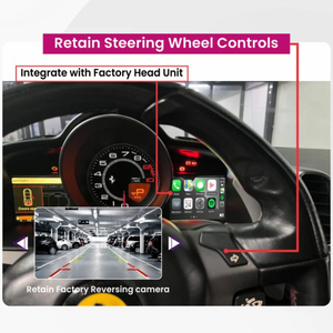 458 F142 488 F142M CarPlay Mirror Link inalámbrico Apple CarPlay <span class=keywords><strong>Android</strong></span> Auto Kits interfaz de decodificador para 2009 - 2025 Ferrari Car - Product Image 4